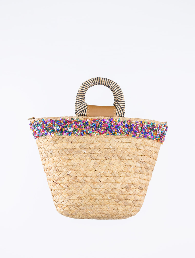 Sac couffin à strass